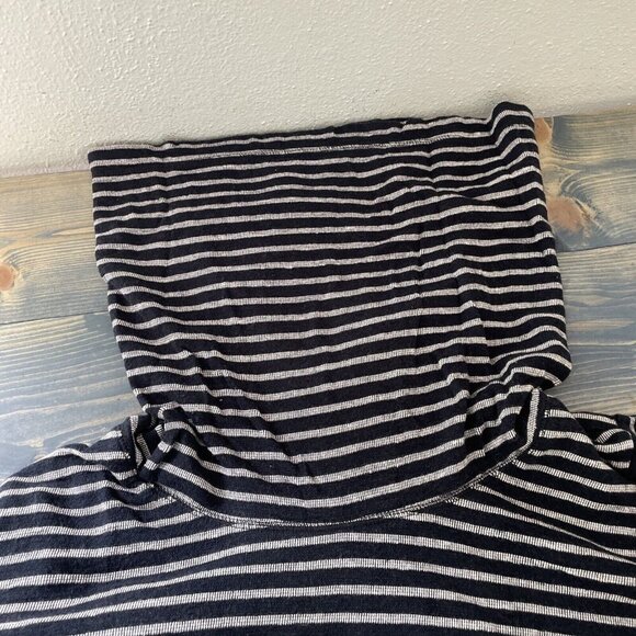 J.Crew Factory Striped Terry Funnelneck Sweatshirt Style Size XL (A6) - Picture 12 of 14